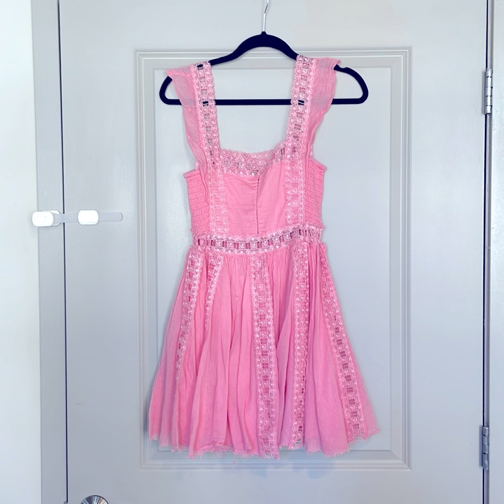 Free people crochet dress